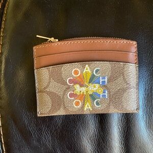 Coach card holder